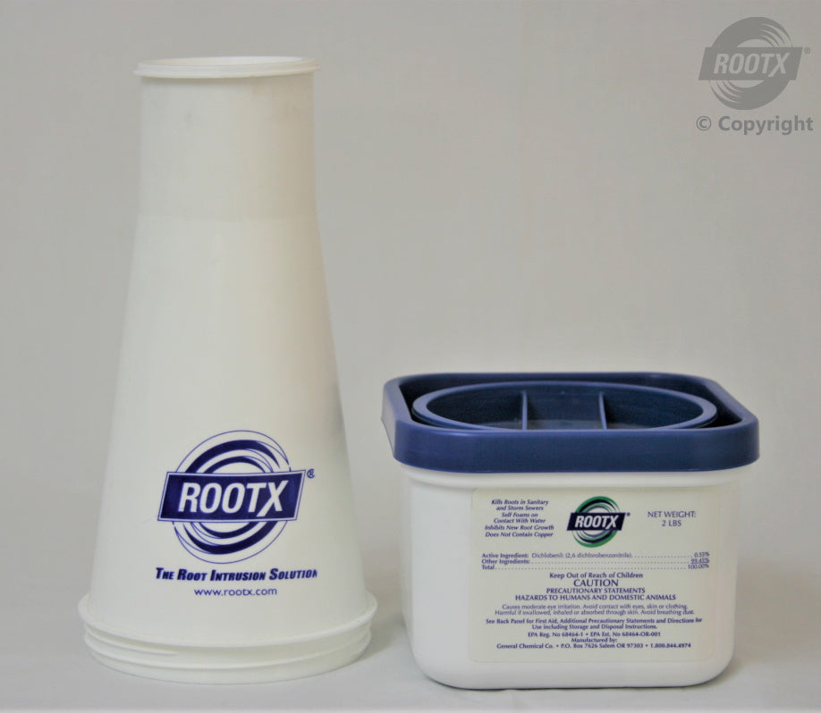 RootX - 2lb. Jar with Funnel/Applicator - Free Shipping